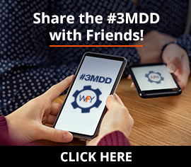People with phones sharing the #3MDD