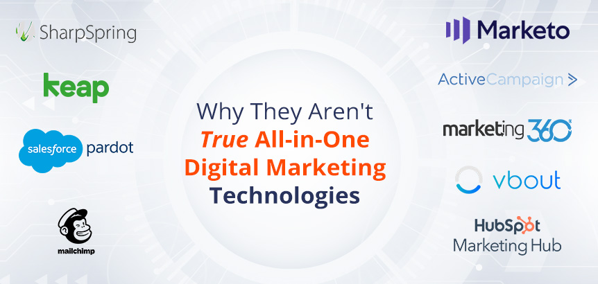 Why Are These Various Marketing Automation Companies Not True All-in-One Digital Marketing Technolgies