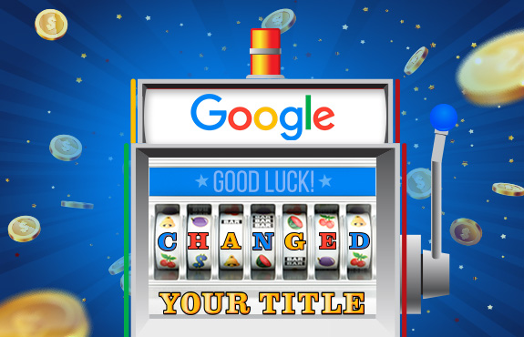 Google Themed Slot Machine Gambling With Your Page Titles