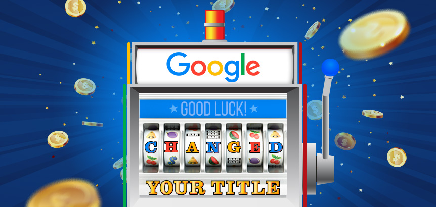 Google Themed Slot Machine Gambling With Your Page Titles