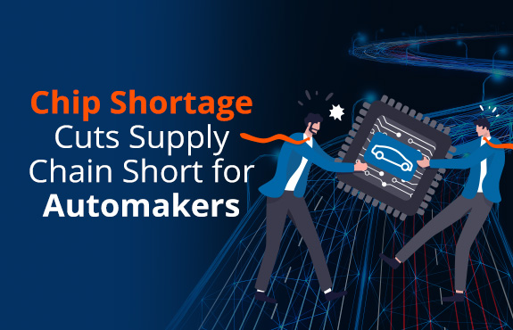 Men Fighting Over Microchip as Chip Shortage Cuts Supply Chain Short for Automakers