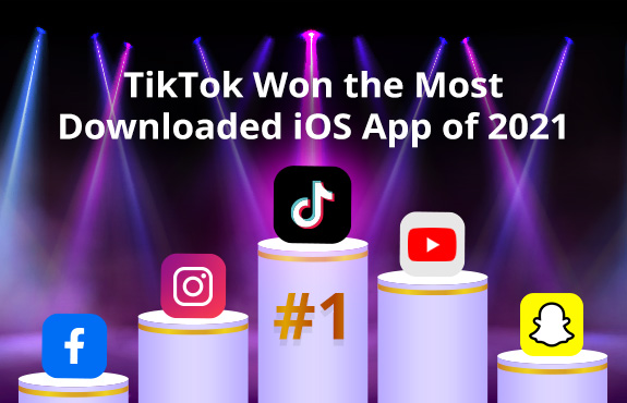 TikTok Won the Most Downloaded iOS App of 2021 Over YouTube, Instagram, Snapchat and Facebook