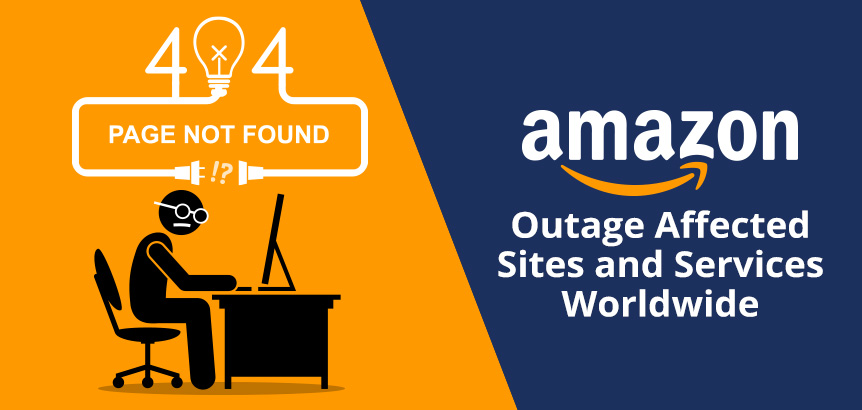 Frustrated Individual Experiencing Amazon Outage That Affected Sites and Services Worldwide
