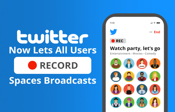 Phone Displaying Twitter Spaces With Chat Broadcast Recording Session In Progress With Multiple Users