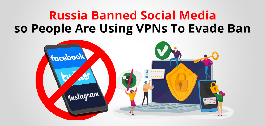 Phone Displaying Social Networks With No Symbol So People Use VPNs To Evade Russia's Social Network Ban