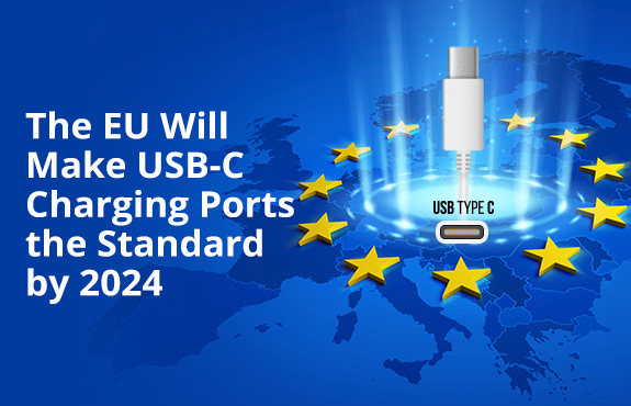USB-C Charger Centered Around European Union Stars To Symbolize the Port Being the Standard by 2024