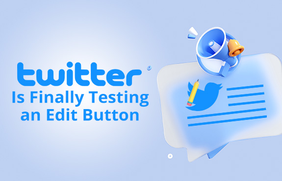 Twitter Bird Holding Pencil To Edit Tweet As the Company Is Finally Testing an Edit Button