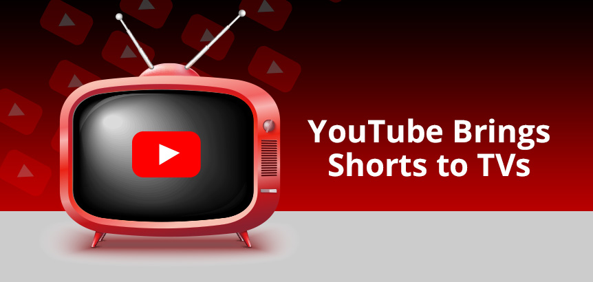 Vintage TV With YouTube Logo Embedded in Center as The Company Launches YouTube Shorts for TV