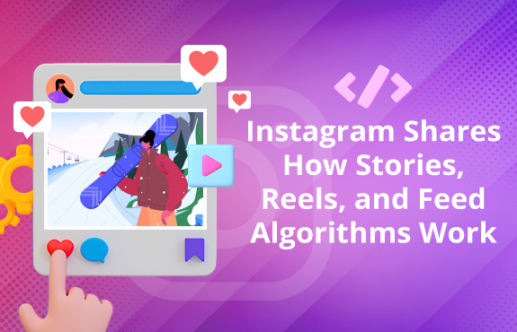 Gears and Like Reactions Surrounding Instagram Post Showing Snowboarder; Instagram Shares How Its Algorithm Work