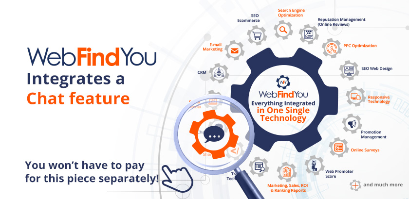 WebFindYou Technology Integrates a Powerful Chat