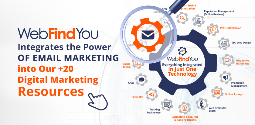WebFindYou Integrates the Power of Email Marketing. WebFindYou Integrates the Power of Email Marketing.