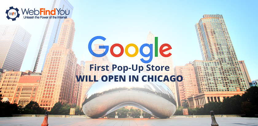 Google First Pop Up Store in Chicago