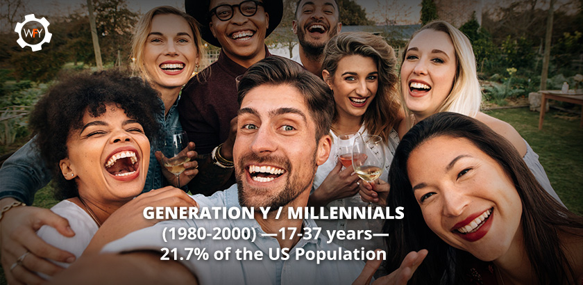 Generation Y Represent 21.7% of the US Population