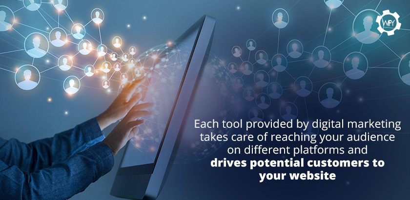 Digital Marketing Tools Drive the Audience to your Website