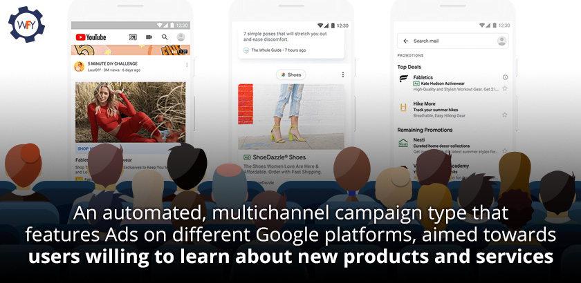 An Automated, Multichannel Campaign Type That Features Ads on Different Google Platforms