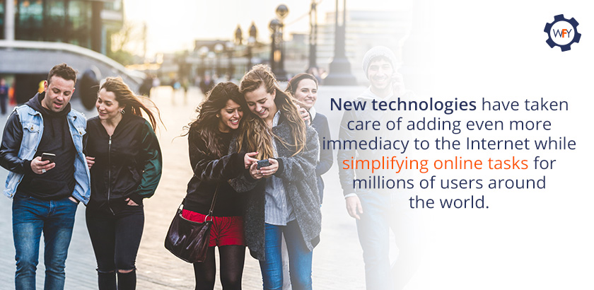 The Immediacy of the Internet is Enhanced with New Digital Devices The Immediacy of the Internet is Enhanced with New Digital Devices