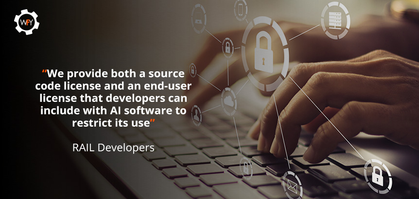 A Source Code Licence and a End-User Licence to Restrict the Use of AI Software Codes that the RAIL Developers Include with AI Software to Restrict its Use