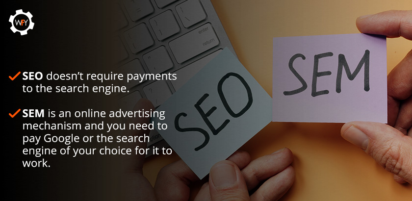 What's the Difference Between SEO and SEM? What's the Difference Between SEO and SEM?