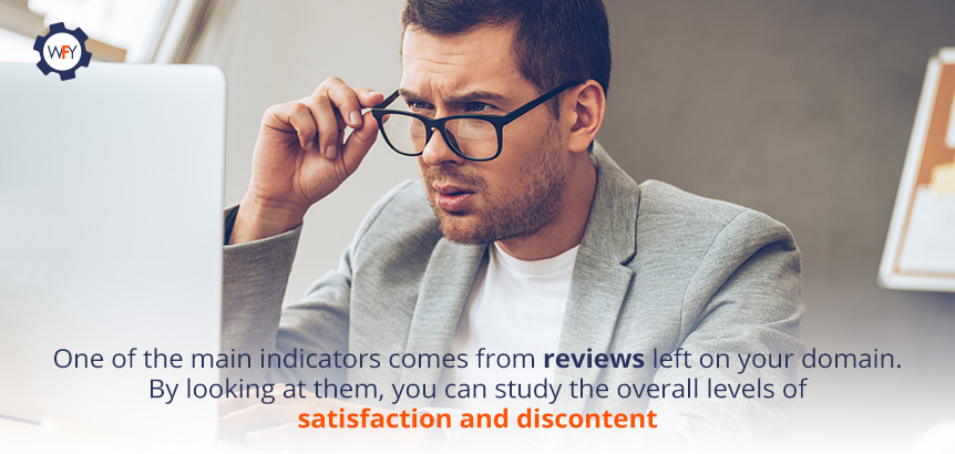 Online Reviews Show the Overall Levels of Satisfaction and Discontent