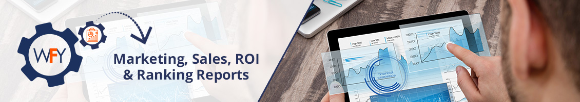 WebFindYou Integrates Tools for Marketing, Sales, ROI & Ranking Reports WebFindYou Integrates Tools for Marketing, Sales, ROI & Ranking Reports