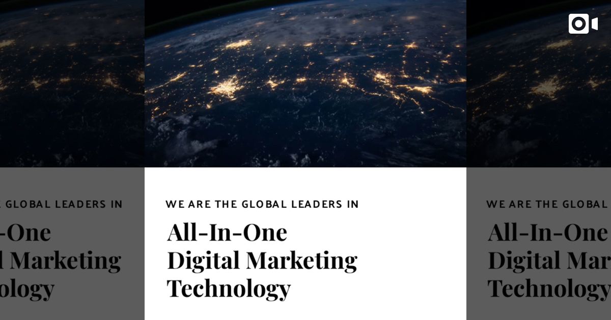 We Are Global Leaders in All-In-One Digital Marketing