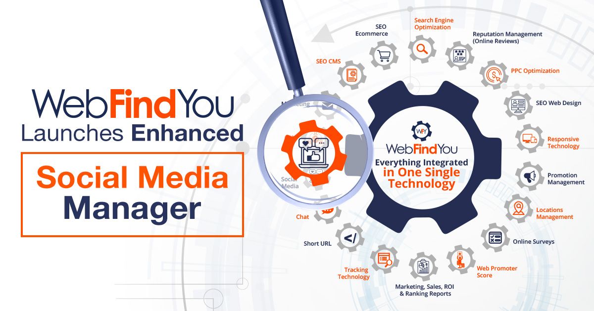 WebFindYou Launches Enhanced Social Media Manager