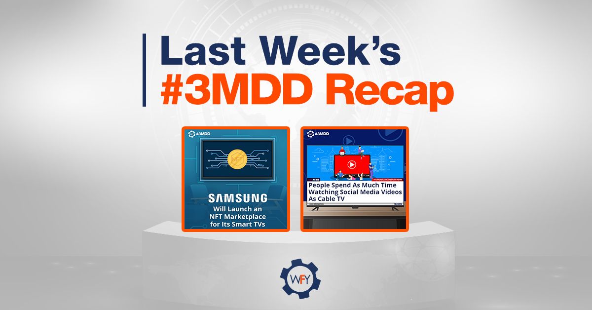 Last Week's #3MDD Recap