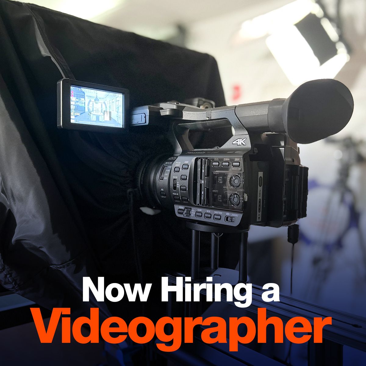 Now Hiring a Videographer!