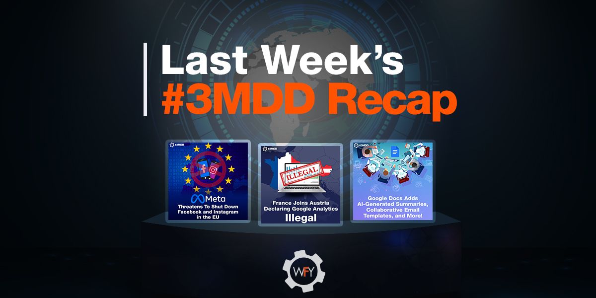 Carrousel: Last Week's #3MDD Recap
