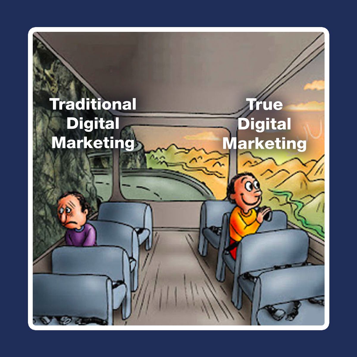 Traditional Digital Marketing Vs. True Digital Marketing
