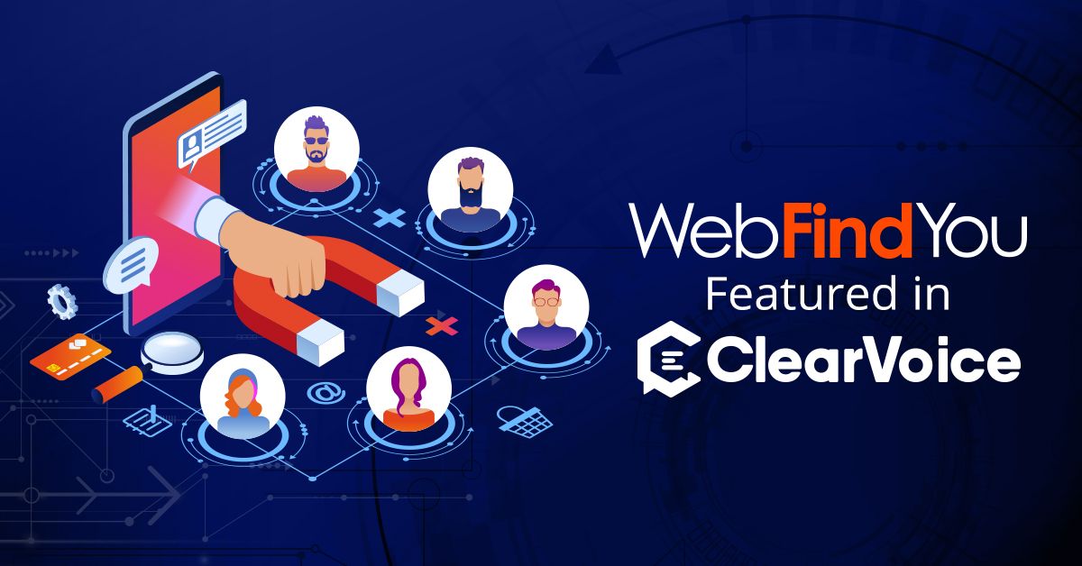 WebFindYou Featured in ClearVoice