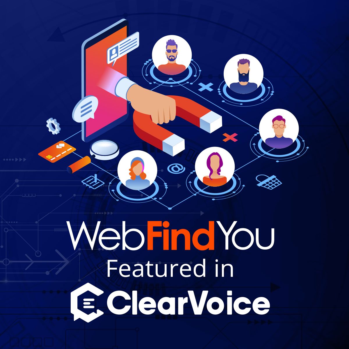 WebFindYou Featured in ClearVoice