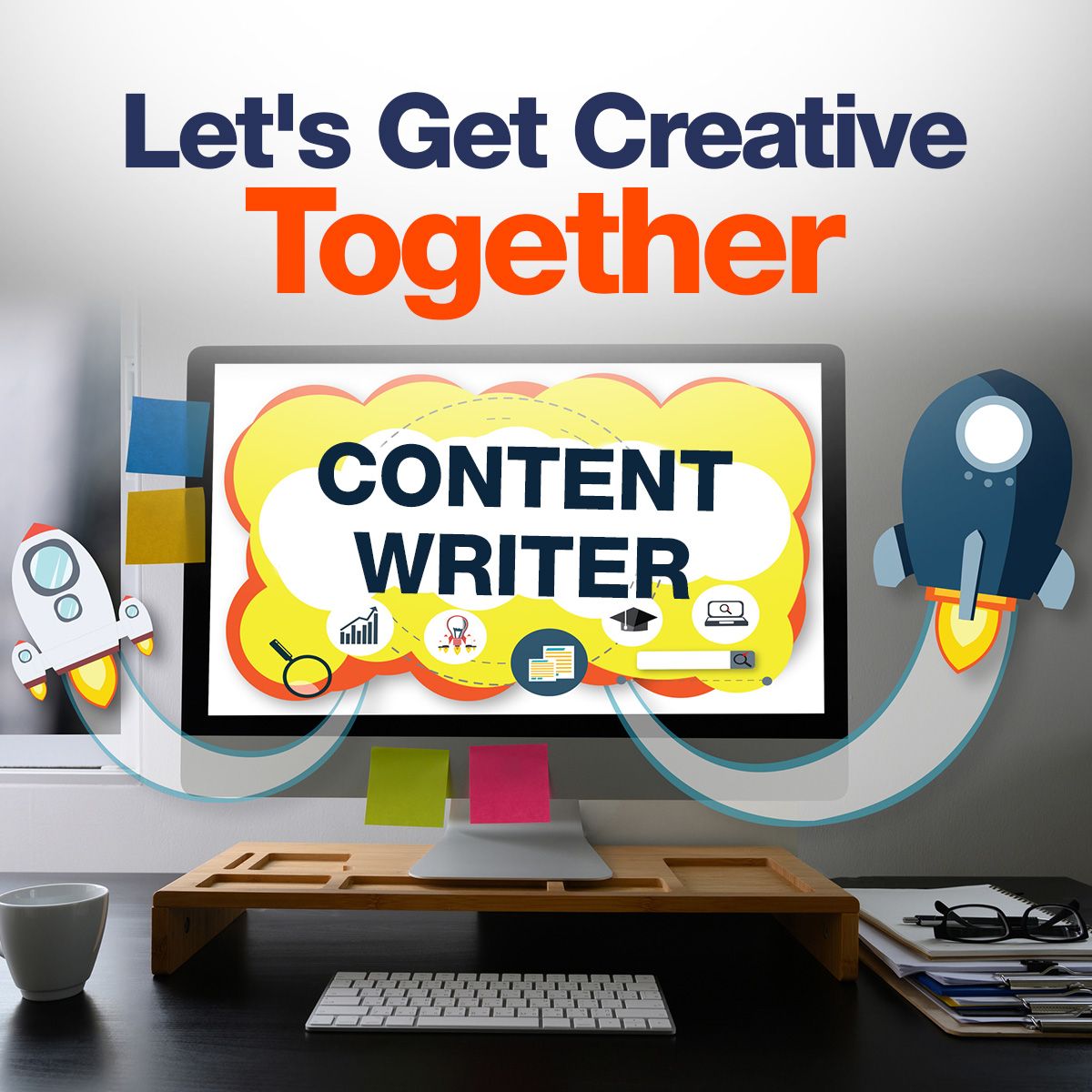 Let's Get Creative Together Content Writer