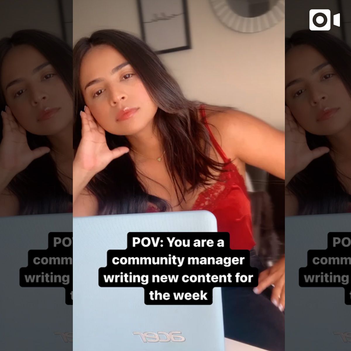 POV: You are a community manager writing new content for the week