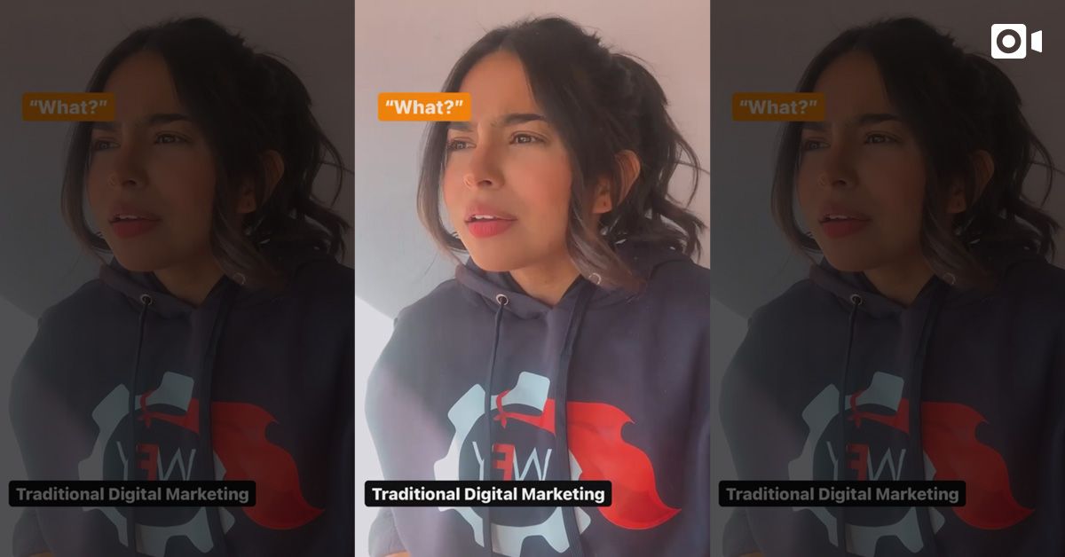 Traditional Digital Marketing Reels