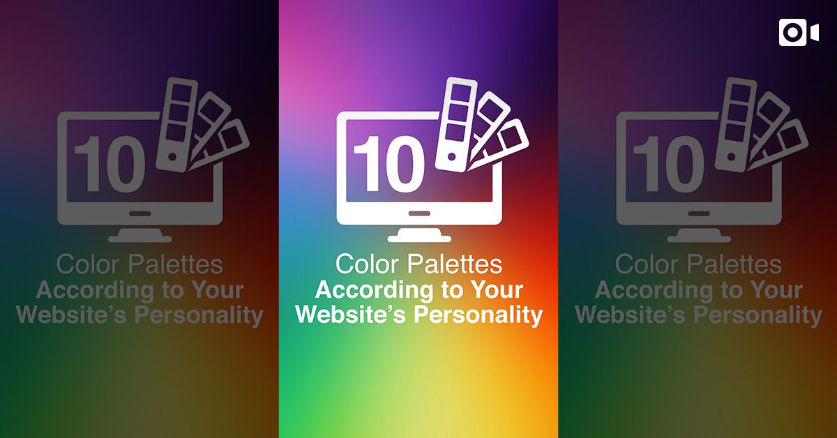 10 Color Palettes According to Your Website's Personality