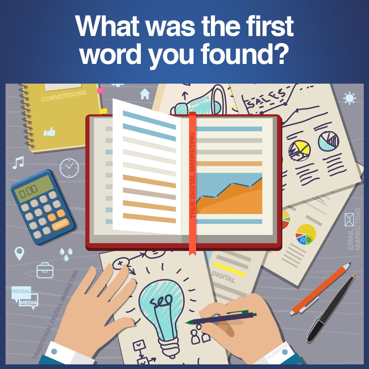 Which was the first word you found?