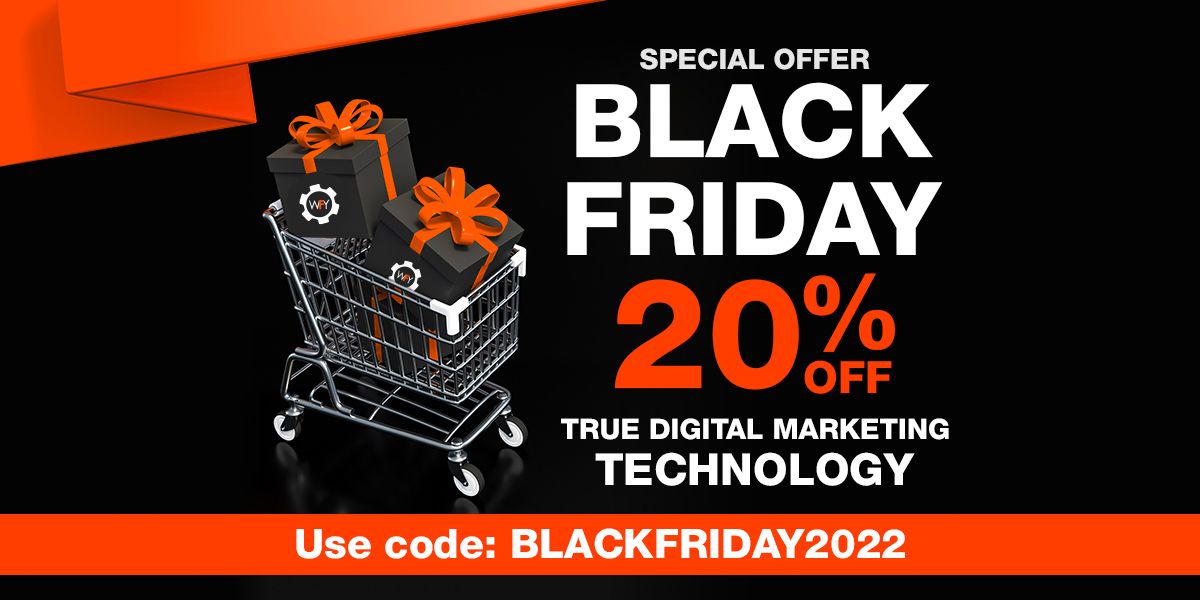 Special Offer Black Friday 20% Off