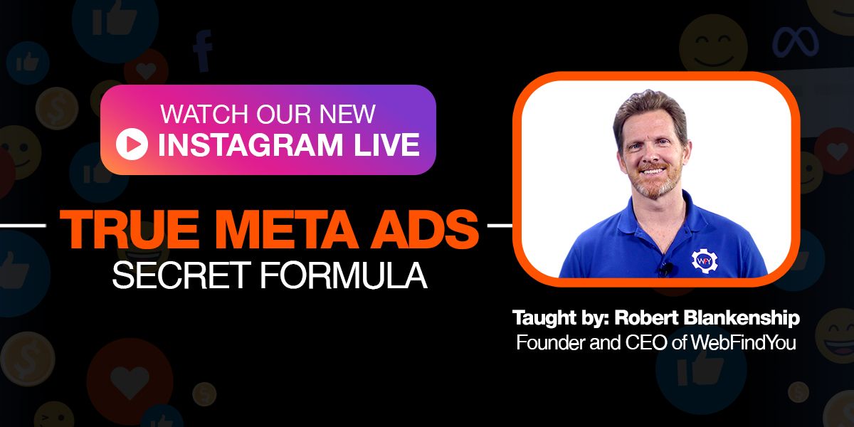 Watch our new Instagram Live True Meta Ads