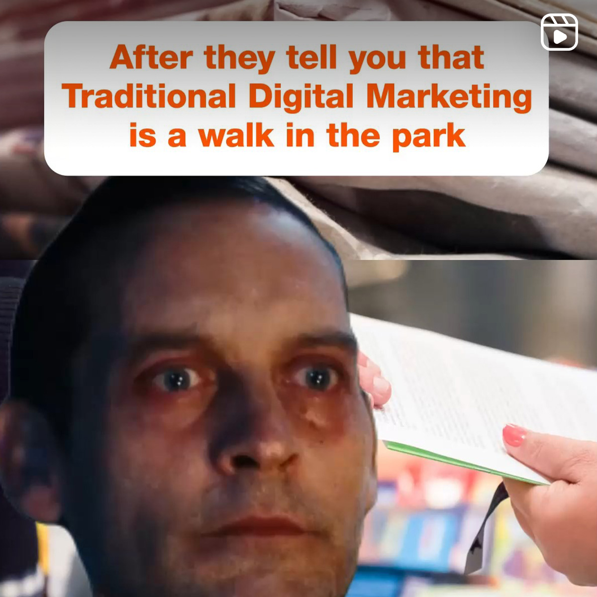 After they tell you that Traditional Digital Marketing is a walk in the park