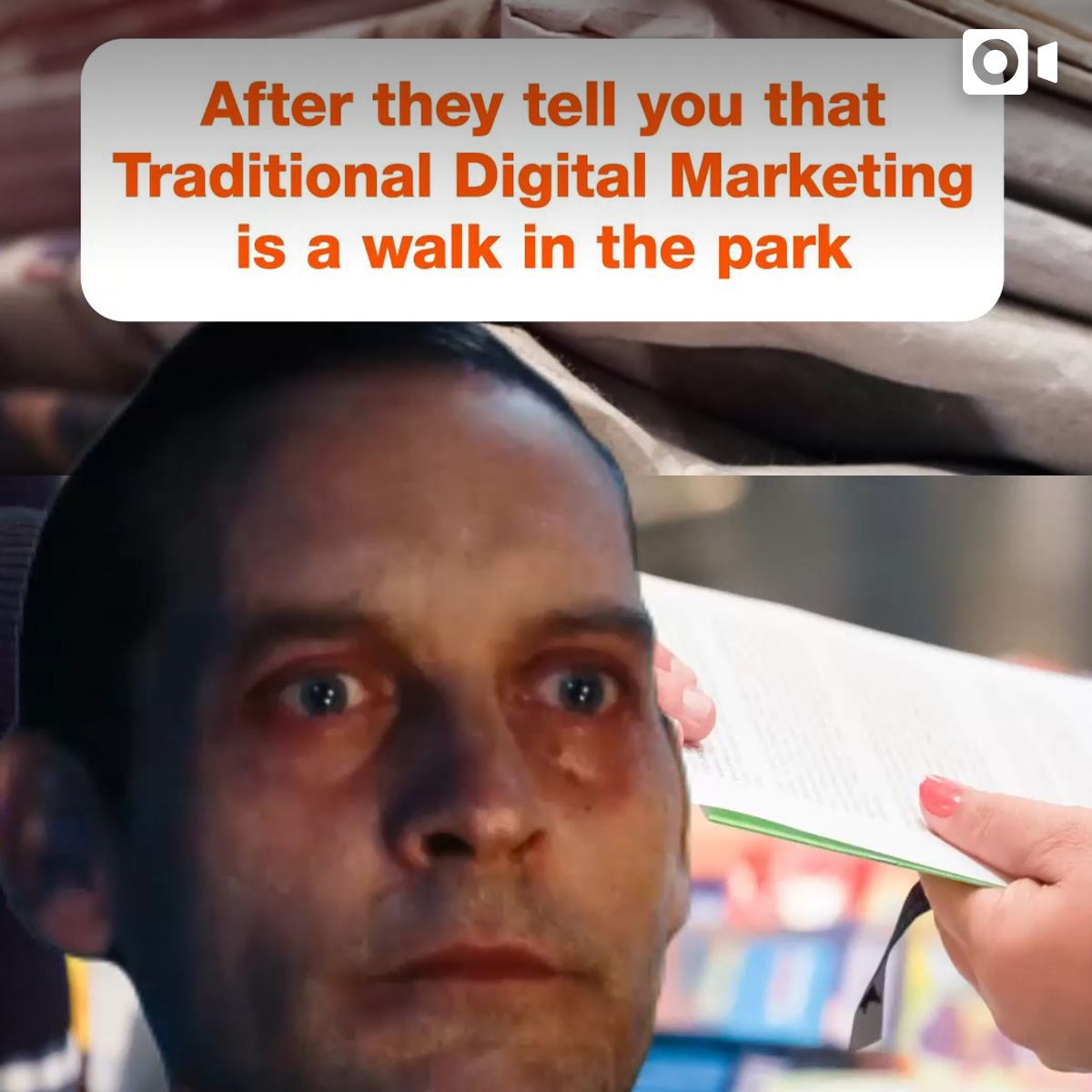 After they tell you that Traditional Digital Marketing is a walk in the park