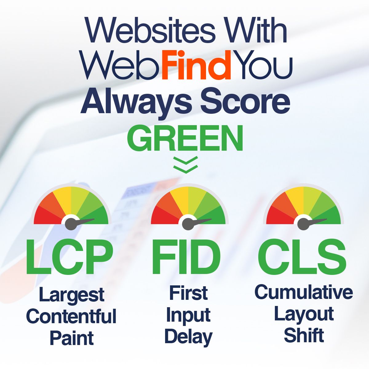 Websites With WebFindYou Always Score Green
